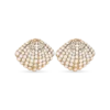 Clous d'oreilles - White Conch