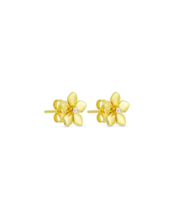 Clous d'oreilles - Zirconia Blossom