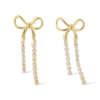 Clous d'oreilles - Zirconia Bow