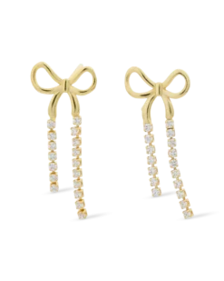 Clous d'oreilles - Zirconia Bow