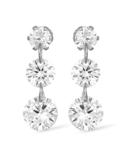 Clous d'oreilles - Zirconia Circles
