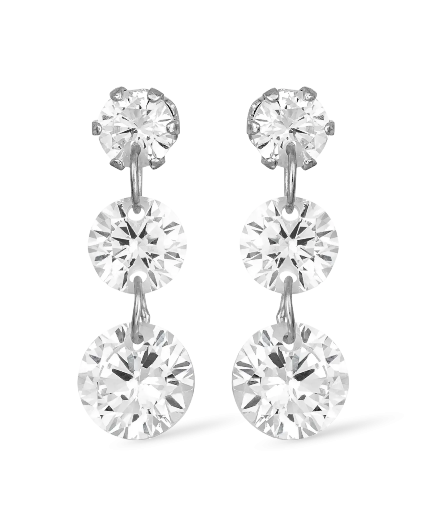 Clous d'oreilles - Zirconia Circles