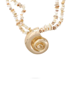 Collier - Beige Shell