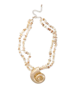 Collier - Beige Shell