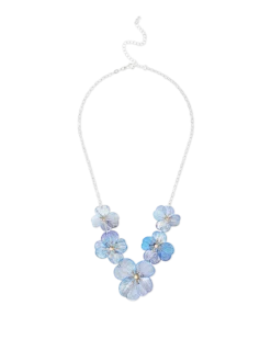 Collier - Blue Blossoms
