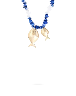 Collier - Blue Shells