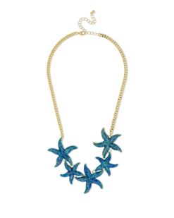Collier - Blue Stars