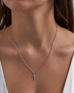 Collier - Braided Cross