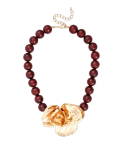 Collier - Burgundy Vintage