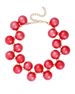 Collier - Cherry Pearls