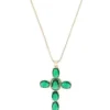 Collier - Emerald Cross