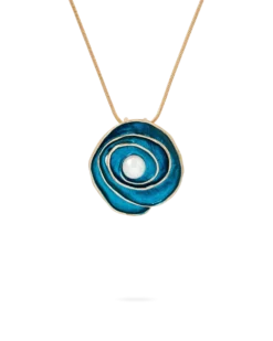Collier - Floral Spiral