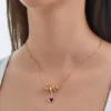 Collier - Fuchsia Love