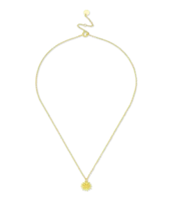 Collier - Golden Sunflower