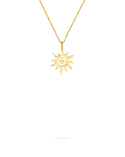 Collier - Golden Sunray