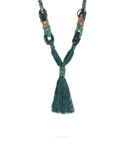 Collier - Green Beads