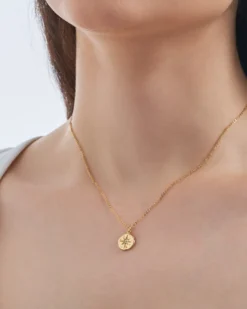 Collier - Hammered Plate