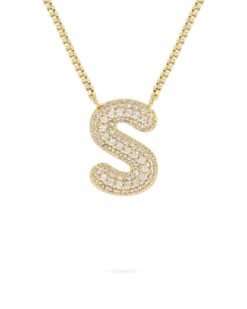 Collier - Initial S