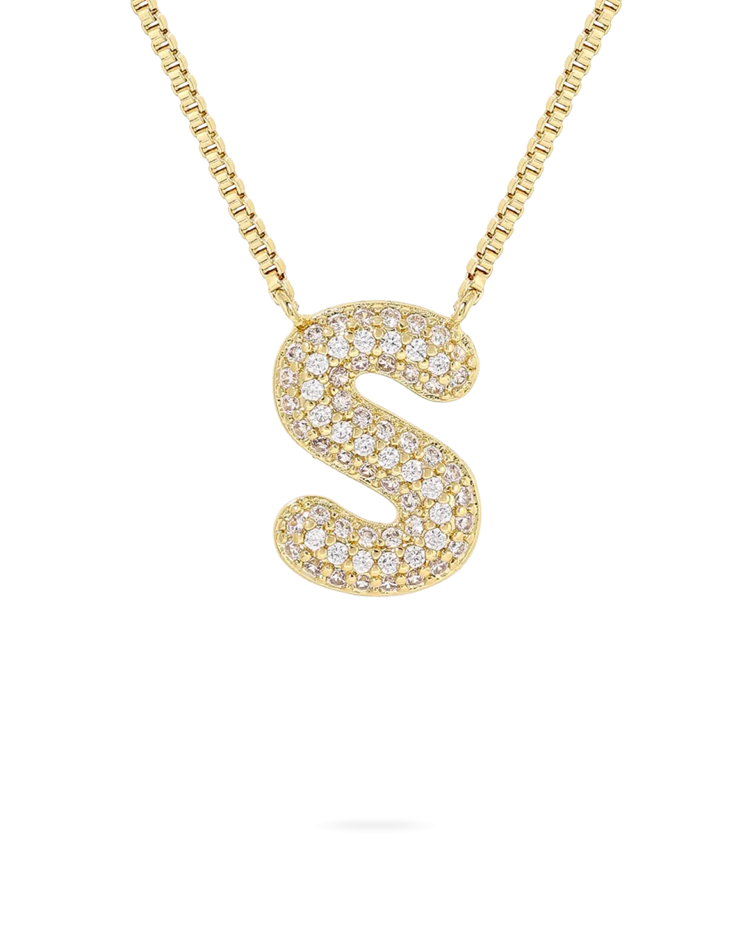 Collier - Initial S