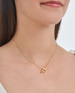 Collier - Letter F