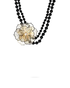 Collier - Midnight Flower