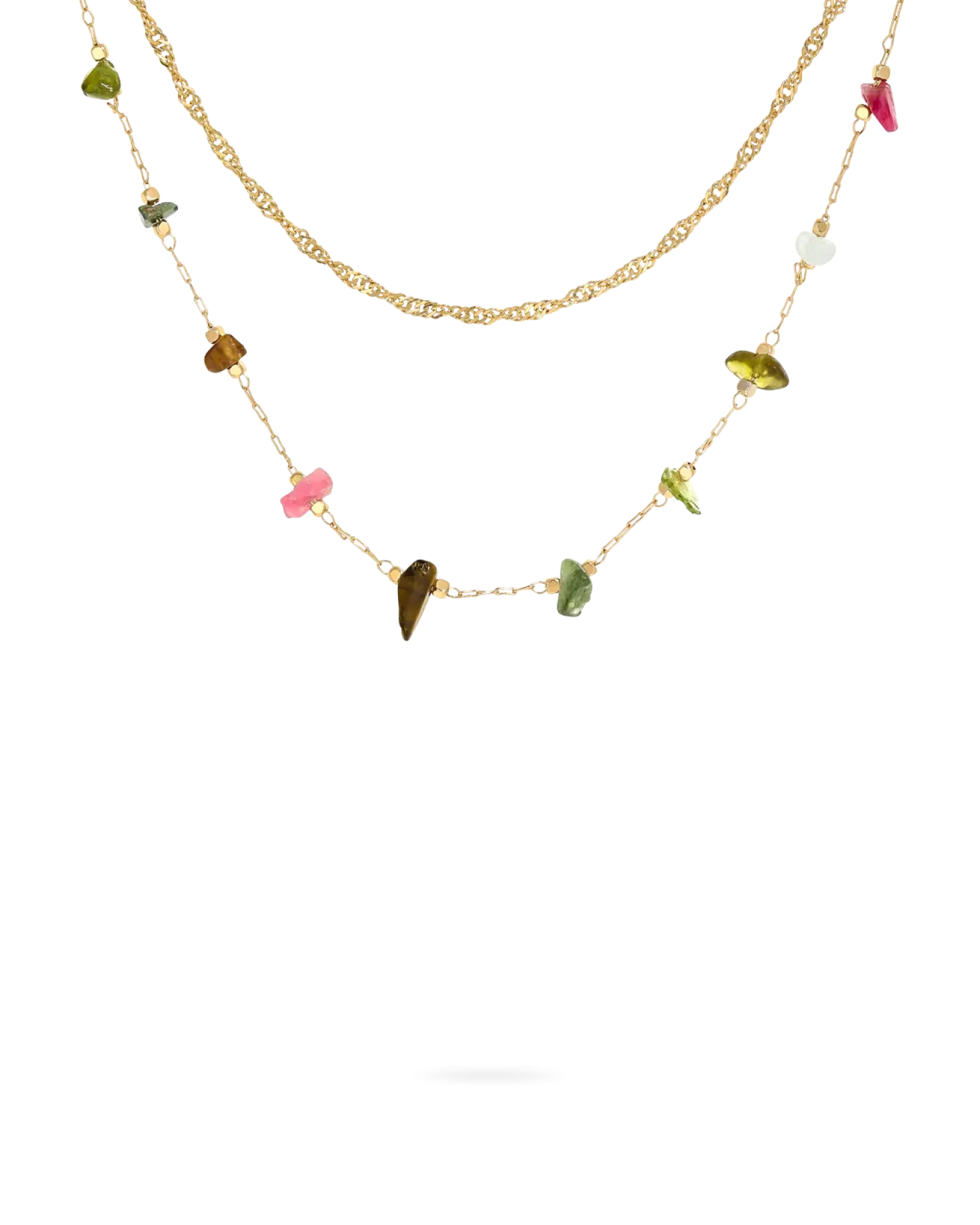 Collier multirangs - Amazing Aventurin