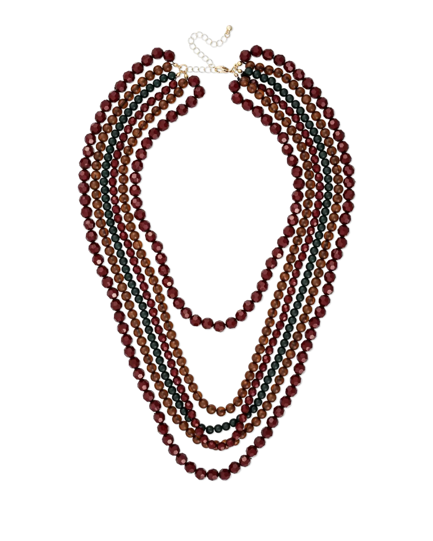 Collier multirangs - Autumn Beads