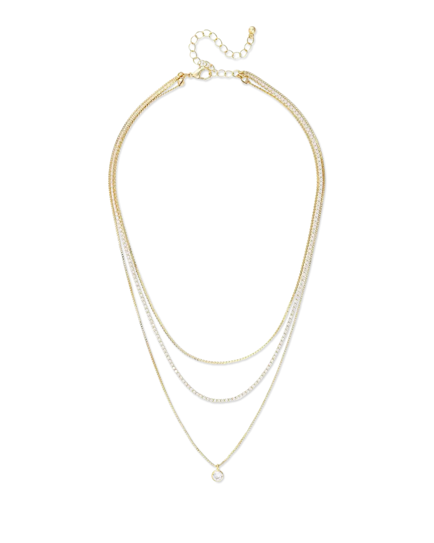 Collier multirangs - Basic Trio