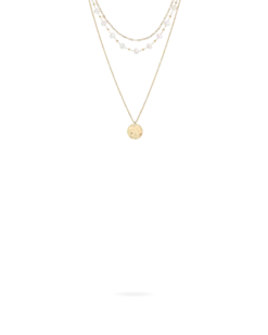 Collier multirangs - Beach Pearls