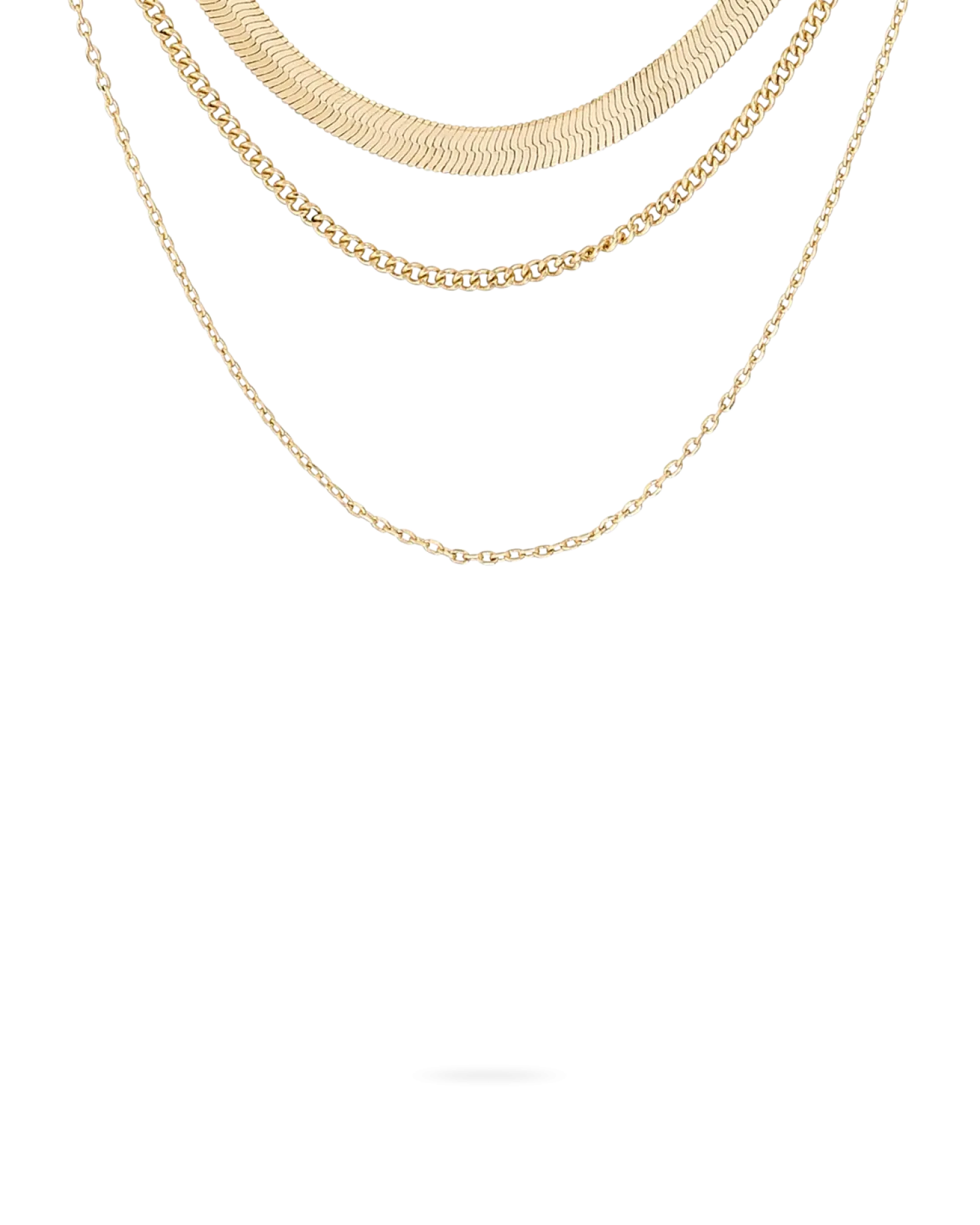 Collier multi-rangs - Beautiful Gold