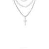 Collier multirangs - Bold Cross