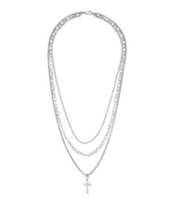 Collier multirangs - Bold Cross