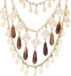Collier multirangs - Brown Boho
