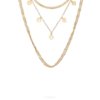 Collier multirangs - Cherished Gold