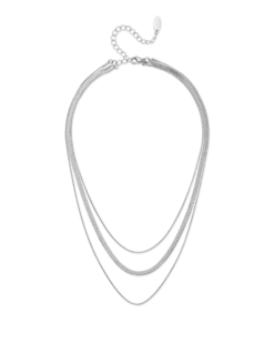 Collier multirangs - Classic Steel