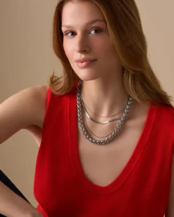 Collier multirangs - Classic Steel