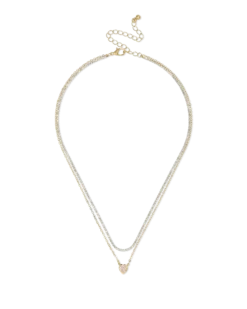 Collier multirangs - Cute Heart