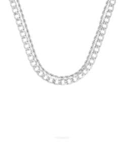 Collier multi-rangs - Daily Steel