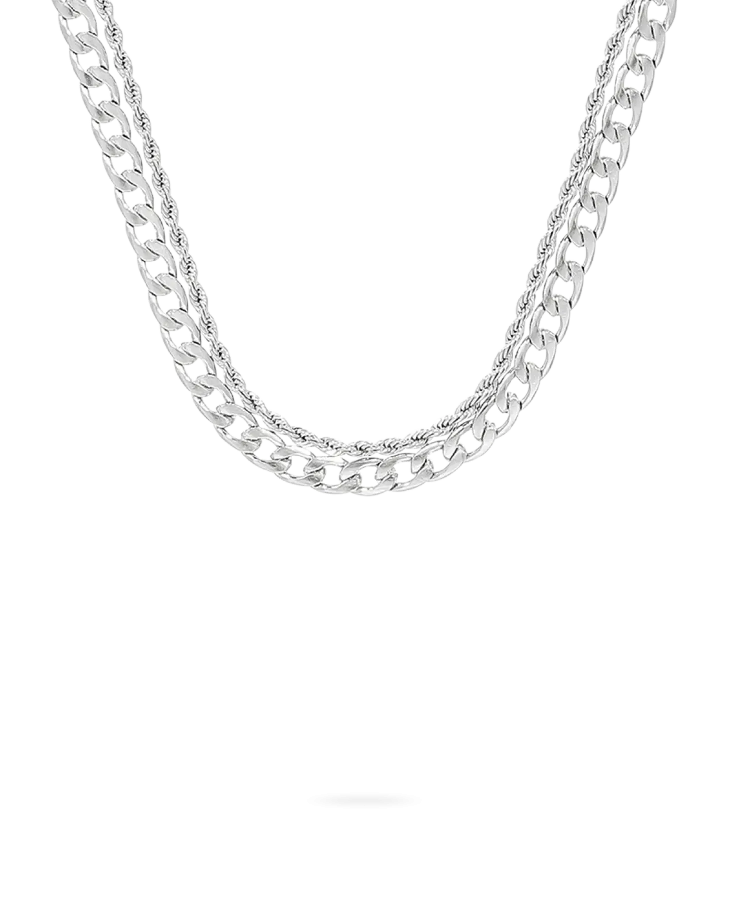 Collier multi-rangs - Daily Steel