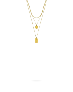 Collier multirangs - Double Plate
