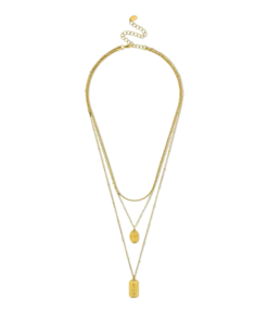 Collier multirangs - Double Plate