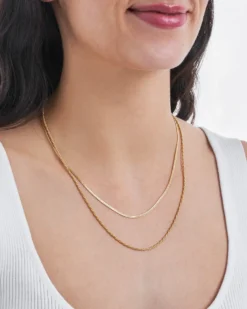 Collier multirangs - Double Twist