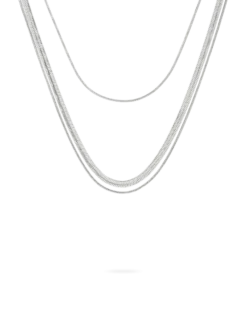 Collier multirangs - Fine Steel