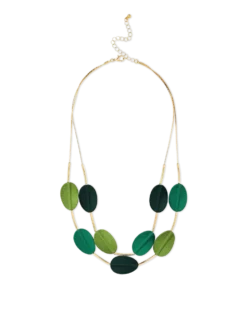 Collier multirangs - Forest Glow