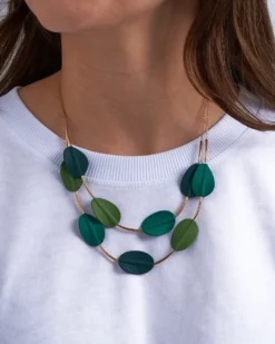 Collier multirangs - Forest Glow