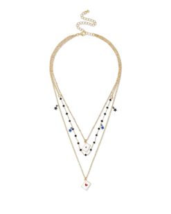 Collier multirangs - Golden Ace
