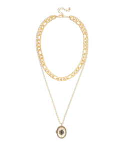 Collier multirangs - Golden Mystic