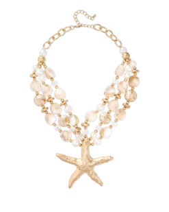 Collier multirangs - Golden Ocean