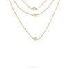 Collier multi-rangs - Golden Sparkle