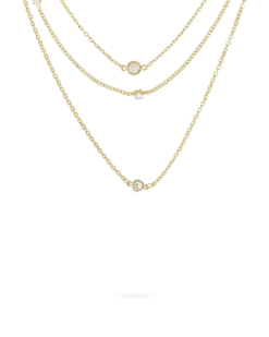 Collier multi-rangs - Golden Sparkle
